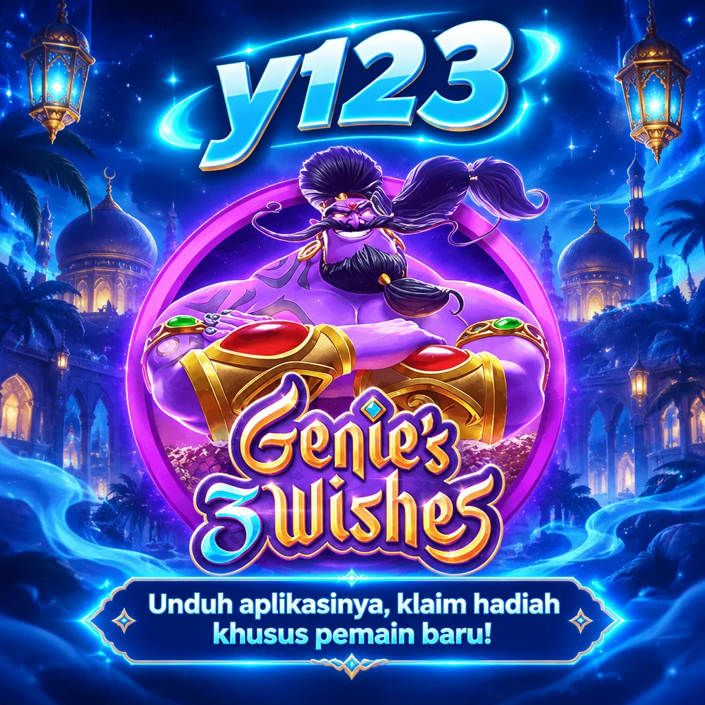 y123 · Genies Wishes · Tampilan permainan
